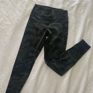 Camo Wunder Under lululemon leggings
